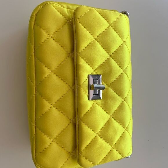 India Hicks Consort Bag - Yellow - NEW - Picture 8 of 10